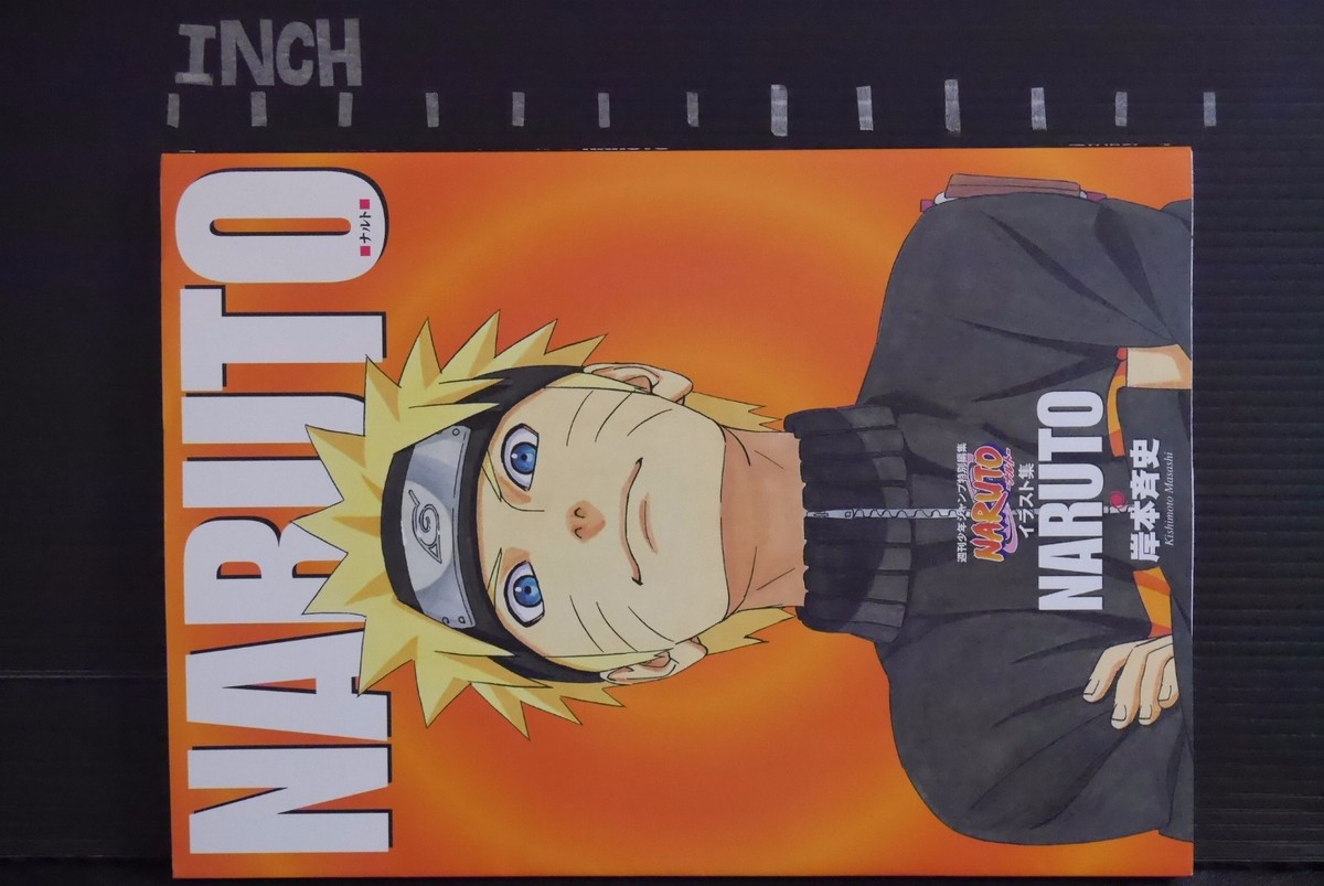 Naruto Illustrations Art Book Masashi Kishimoto Japanese Edition