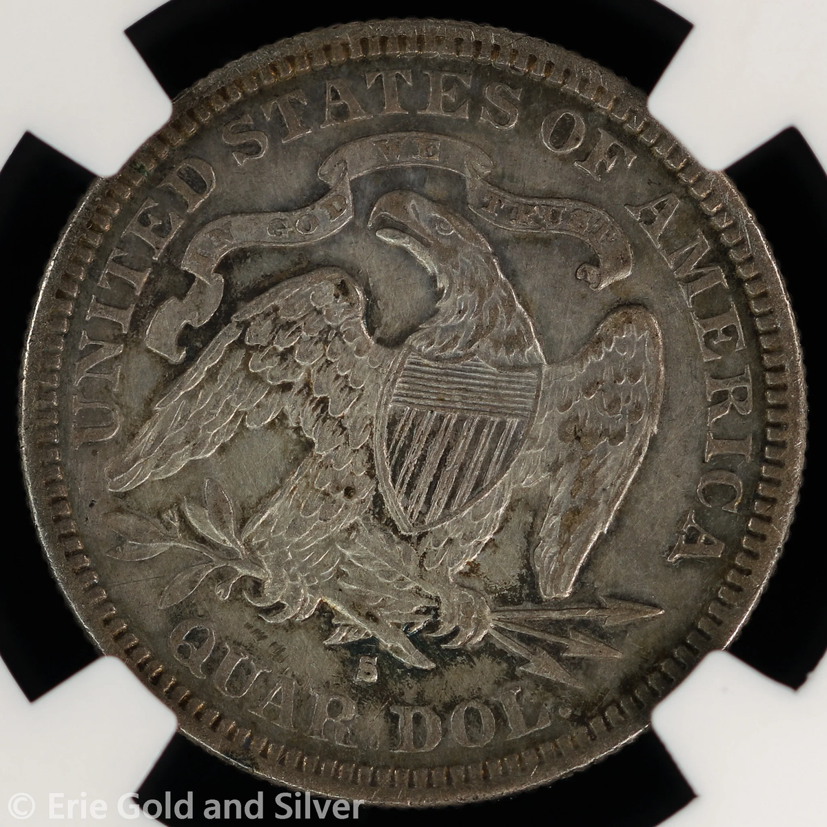 1877 25C Seated Liberty Quarter NGC AU Details | eBay