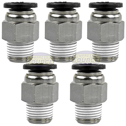 Set 16 Raccordi Pneumatici Quick Release - 6mm/8mm/10mm/12mm Per Tubi Nylon/PU - Foto 3