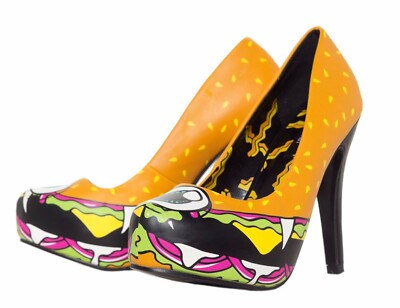 Iron Fist Rare Cyclo Burger Platform Heels UK4EU 37