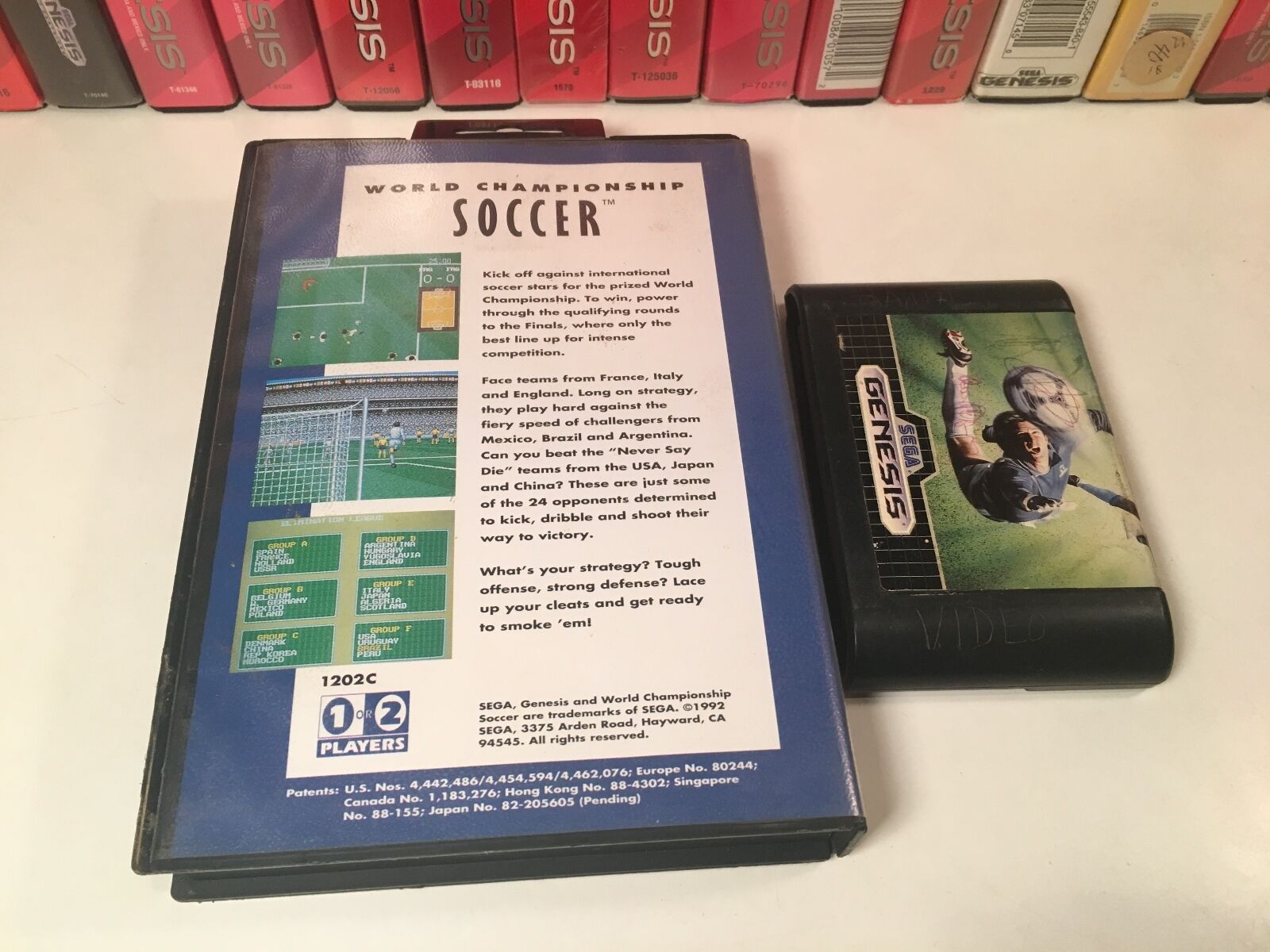 Classic Game Room HD - WORLD CHAMPIONSHIP SOCCER on Genesis 