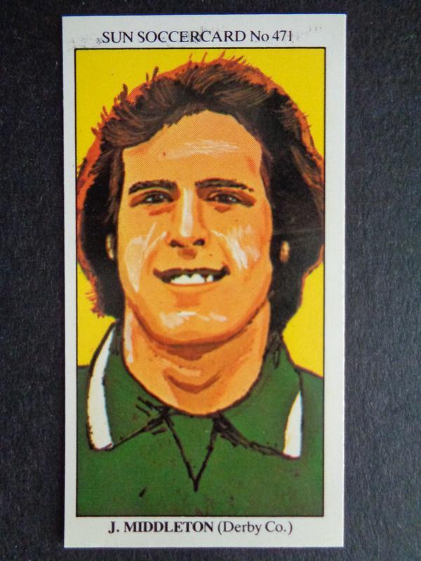 THE SUN SoccerCards 1978-79 (VG Condition) - Cards #501 To #600 - Choose Your Cards