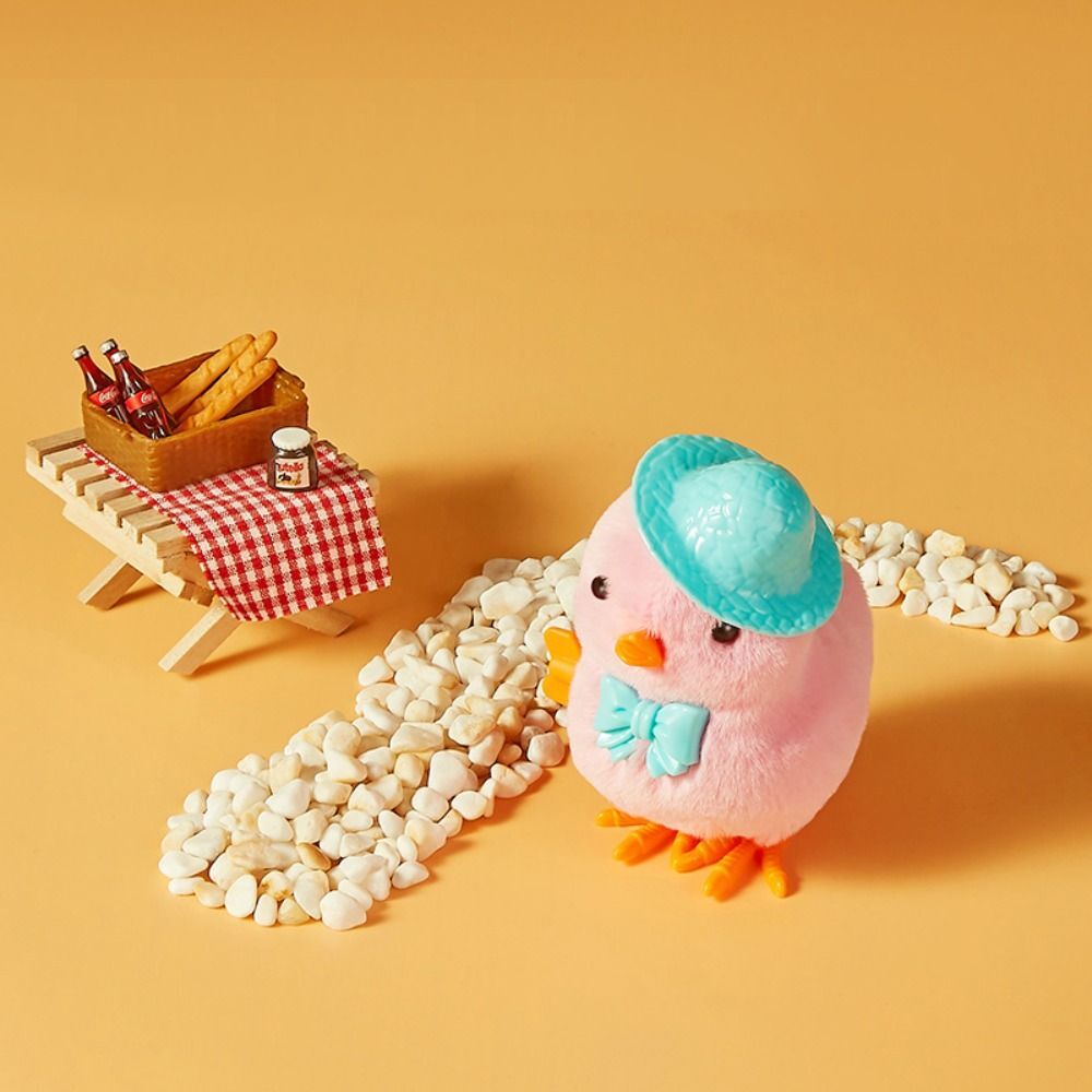 Bow Tie Plush Chicken Clockwork Toy Walking Wind Up Chicken toy Cute Kids eBay