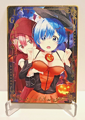 Goddess Story Metallkarte Rem & Ram - Re: Zero