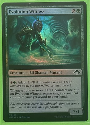 MTG Evolution Witness Modern Horizons 3 0151 Foil Common