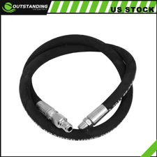 Pressure Washer Whip Hose 4 Ft X 3/8 Inch Hose Reel Connector Hose For Pressure