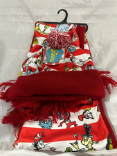 Elope Dr. Seuss Winter Hat & Scarf Set