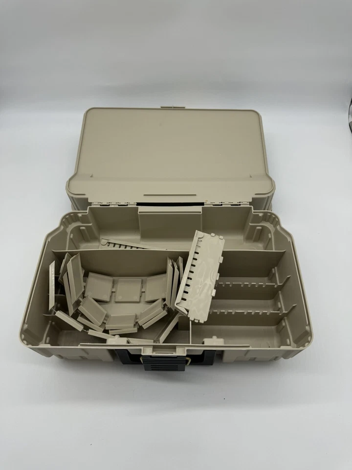 NUEVO Plano Synergy Pesca Magnum Caja de Aparejos de Dos Niveles, con 4 NUEVO Atrae Peces Foto 4 de 4