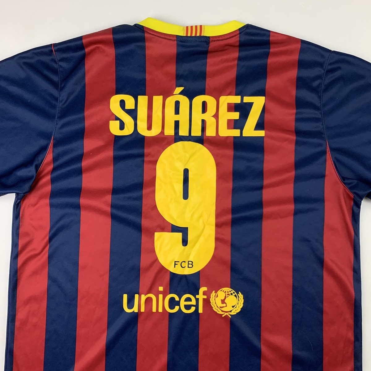 FC Barcelona Luis Suarez #9 Replica Soccer Football Jersey