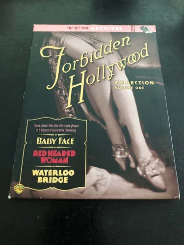 TCM Forbidden Hollywood Coll.1."Baby Face/Red Headed Woman/ Waterloo Bridge" DVD