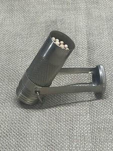 Marble's Match Holder Safe Matchbox Waterproof 181 marked see pics