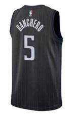 CANOTTA/JERSEY DA COLLEZIONE-BASKET NBA-ORLANDO MAGIC-BANCHERO-CITY EDITION-NERA