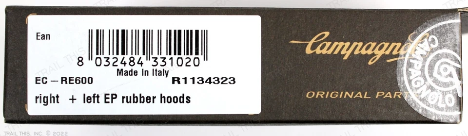 Campagnolo Record EC-RE600 10-Speed Ergopower Shifter Brake Lever Hoods Campy - Image 2 of 4