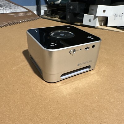 Spracht MCP-3030 White Conference Mate Wireless Bluetooth Speaker and USB Combo