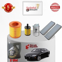 Wartungsset Filter Und ÖL Audi A6 Iii C6 2.0 Tdi 100KW 136PS Ab 2005
