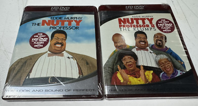 2 DVD Lot - Nutty Professor I & II: The Klumps (HD-DVD, 2007) sealed new