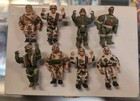 Vintage Muscle Men Military Figures, Mixed Lot Of 8 San Francisco Toy Makers