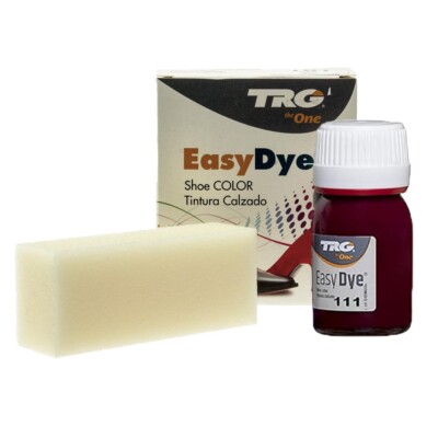 TRG Easy Dye Lederfarbe  zur Farbauffrischung von Glattleder Taschen Schuhen 