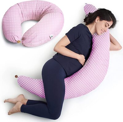 Totsy Baby Cuscino lungo per dormire sul fianco 145cm - supporto gravidanza ideale per il riposo Totsy Baby Cuscino lungo per dormire sul fianco 145cm - supporto gravidanza ideale per il riposo