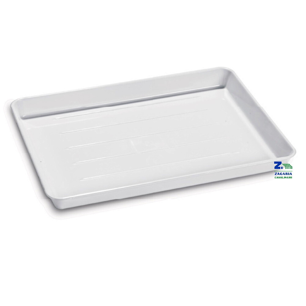 VASSOIO PIATTO BACINELLA ESPOSITORE PER SALUMIERE MACELLERIA CM 45X32X4 H