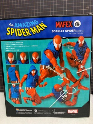 SCARLET SPIDER COMIC Ver. MEDICOM TOY MAFEX No.186 SPIDER-MAN