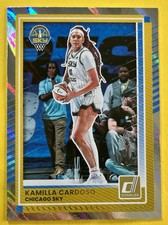 Kamilla Cardoso 2025 Panini Donruss WNBA LAVA PARALLEL Card #32 SKY