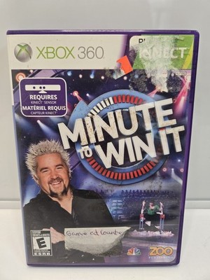Minute to Win It Xbox 360 Kinect Video Game for Families