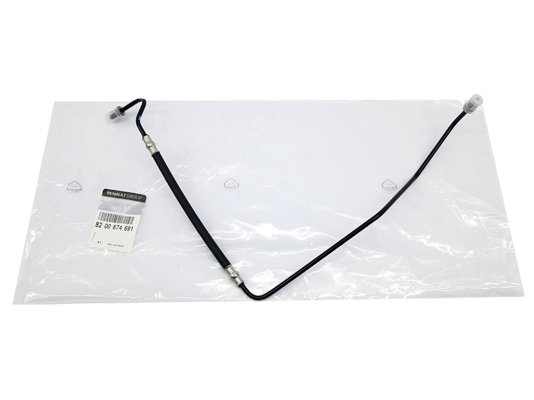 Tuyau de frein arrière droit Renault Megane 2 et Scénic 2 - Flexible métallique de rechange 8200674691