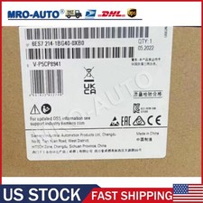 New Siemens 6ES7214-1BG40-0XB0 SIMATIC S7-1200 CPU 1214C 6ES7 214-1BG40-0XB0 VIP