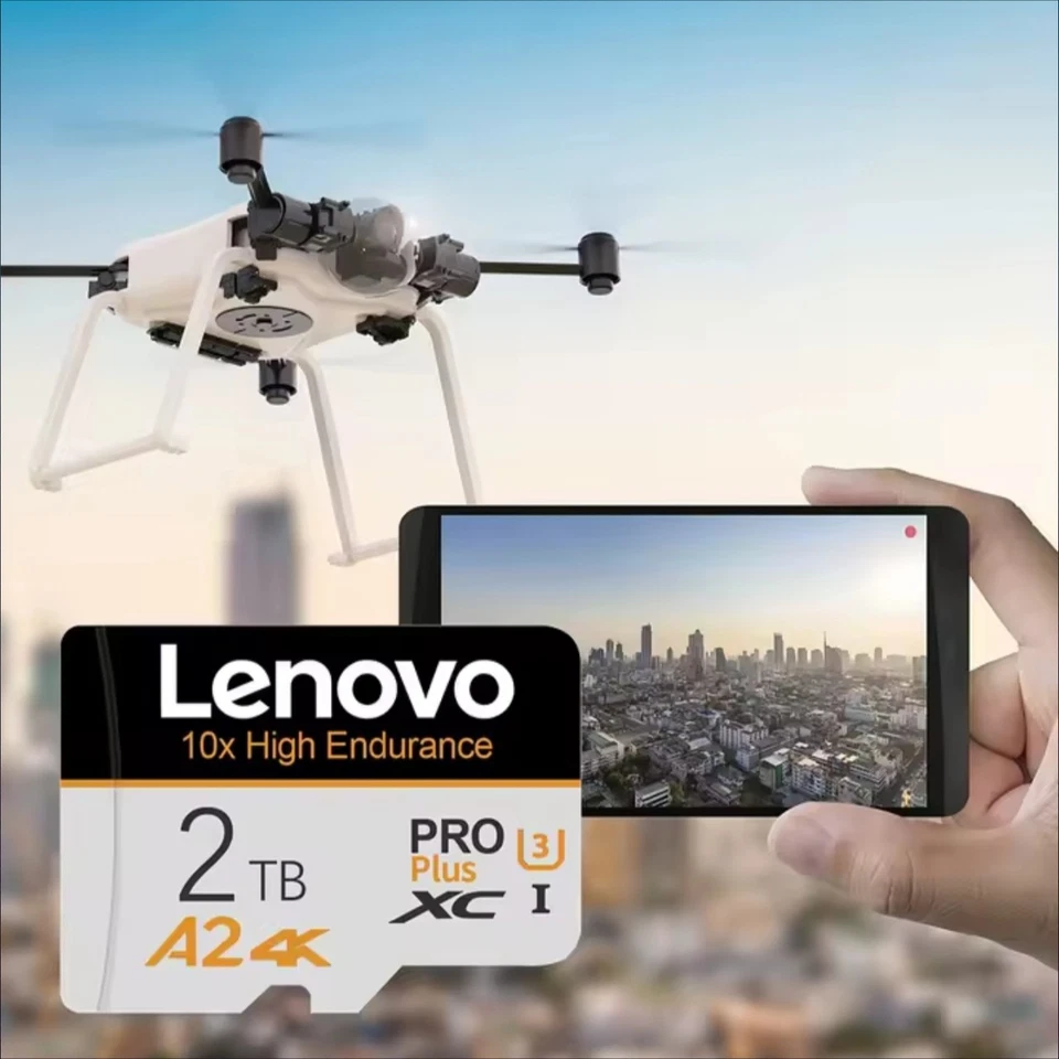 Lenovo 10x High Endurance 2TB Micro TF SD Card  Memory Card For Samsung, Huawei - Image 2 of 3