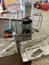 MSR Dragonfly Stove System COMPLETE All Parts EXCELLENT Condition Multi-Fuel