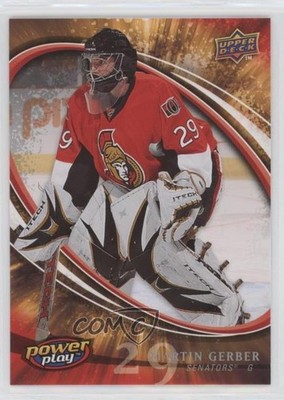 2008-09 Upper Deck Power Play Box Set Martin Gerber #209 8tn