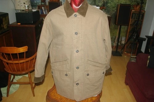 Orvis Canvas Barn Chore Coat Quilted XL