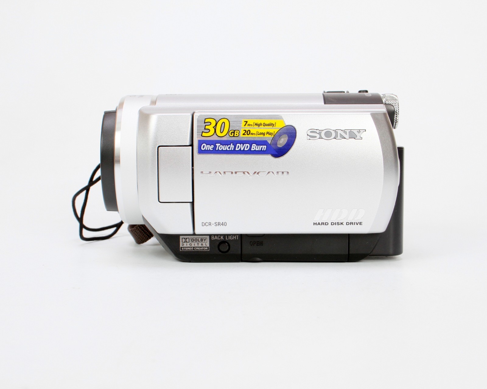 Sony DCR-SR40 30GB Silver Handycam Camcorder with Nightshot Mode