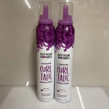 2X Not Your Mother's Curl Talk Whipped Curl Cream – Hi-Moisture 7 Oz