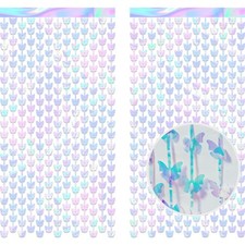 Sfondo Festa Frangia Farfalla Iridescente - Fata Streamer per Farfalla Pr...