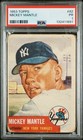 1953 TOPPS MICKEY MANTLE #82 PSA 1