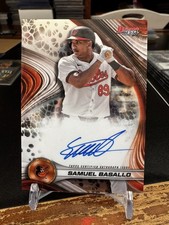 2024 Bowman's Best - Best of 2024 Autographs Samuel Basallo #B24-SB  Auto