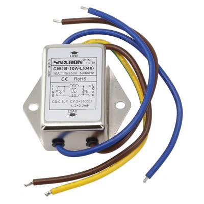 Anti-Interference AC 250V POwer Filter Line Audio Purifier CW1B-L 10A New