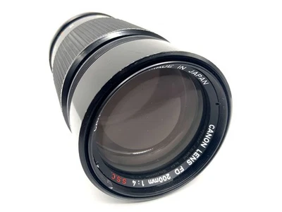 Objectif Canon FD S.S.C. 200mm f/4 à Mise au Point Manuelle, Dépoli - Photo 1/4
