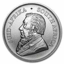 2022/20 South Africa 1 oz 999 Silver Krugerrand Coin Brilliant Uncirculated