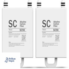 SC90 Postfilterpatrone 2 St&uuml;ck Alkalisch WB99 RO-System Ersetzen