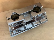 Double Rack Tom Arm Holder Post Mount Bracket for Bass Drum 90s Vtg Import Part