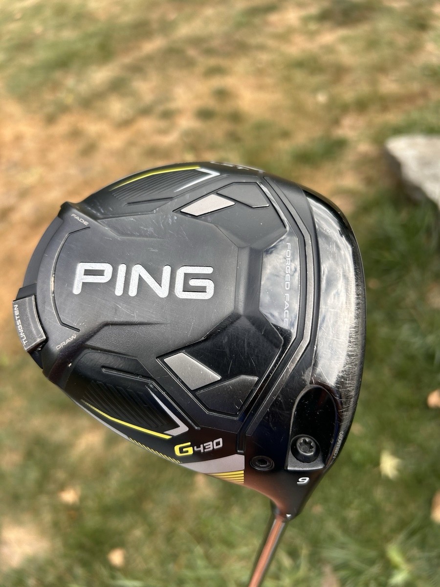 PING G430 LST 9* DRIVER WITH CHROME TOUR 2.0 65 GRAM REGULAR
