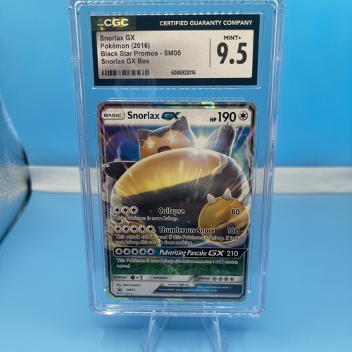 Snorlax-GX graded CGC 9.5 for sale on eBay
