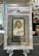 2020 Topps Allen & Ginter's X - Framed Mini Autographs Ronald Acuña Jr. /20