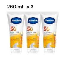 Lotion Vaseline Gluta Hya 70XHealthy Bright Serum Burst SPF 50 Luminous 260ml.x3