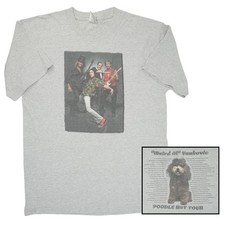 WEIRD AL YANKOVIC Rare DOUBLE SIDED 2003 USA POODLE HAT TOUR CONCERT SHIRT