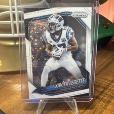 Panini Prizm 2025 Xavier Legette #118 Carolina Panthers Disco Prizm Football