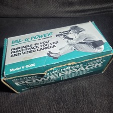 Vintage AMBICO VAL-U-POWER Model V-8000 12V Portable PowerPack VCR Camcorder...